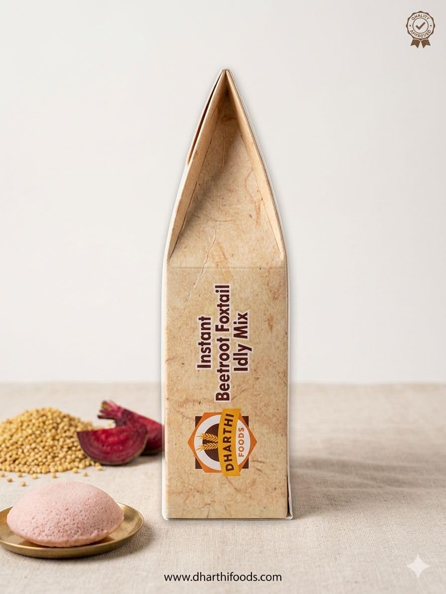 Instant Beetroot Foxtail Idly Mix