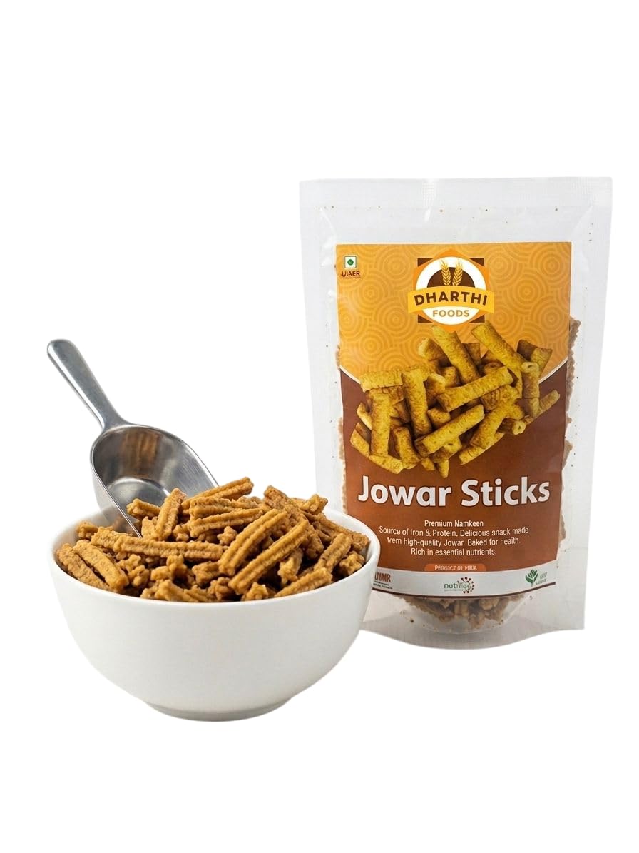 Crunchy Jowar Sticks — Dharthi Foods