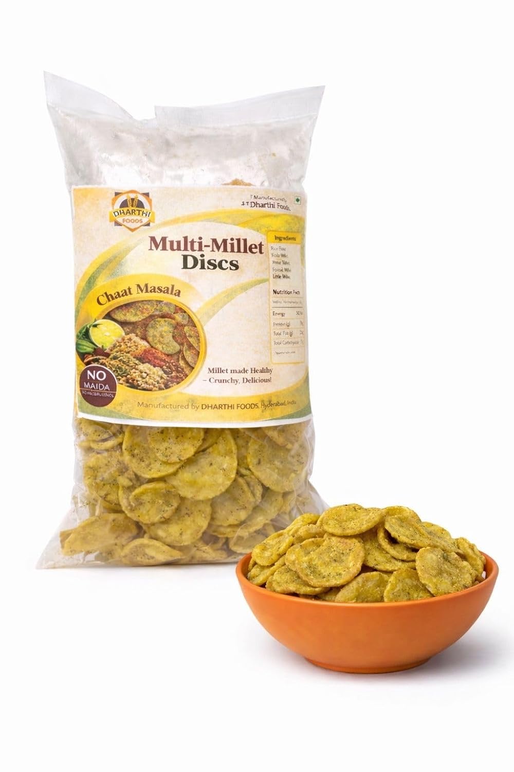 Multi-Millet Discs — Tomato Masala — Dharthi Foods
