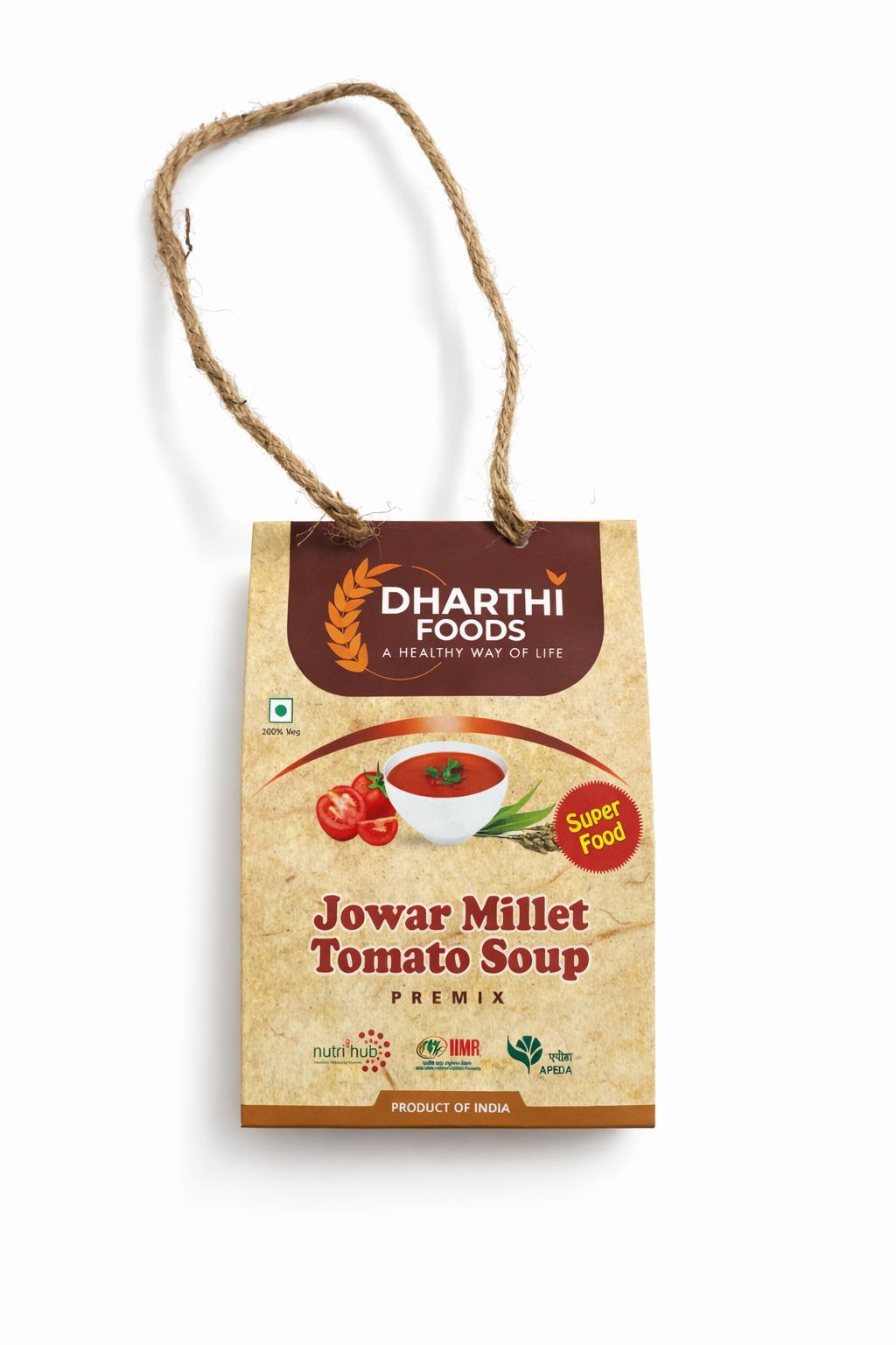 Dharthi Foods Jowar Millet Tomato Soup Premix