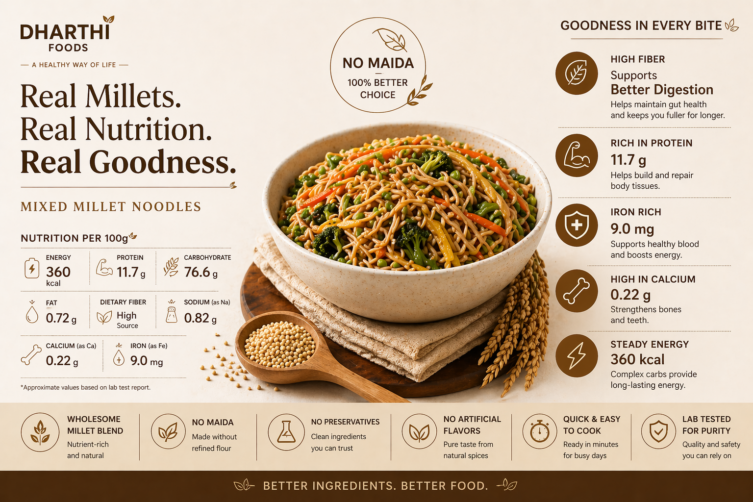 Mixed Millet Noodles