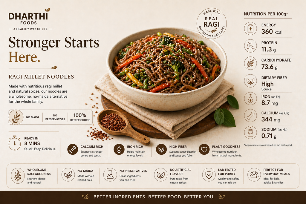 Ragi Millet Noodles
