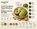 Dharthi Foods Instant Spinach Foxtail Idly Mix